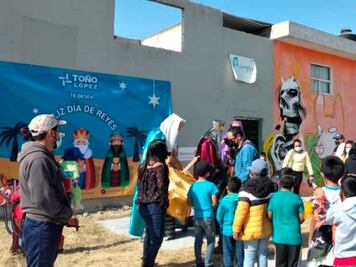 Diputado poblano ahora es Rey Mago