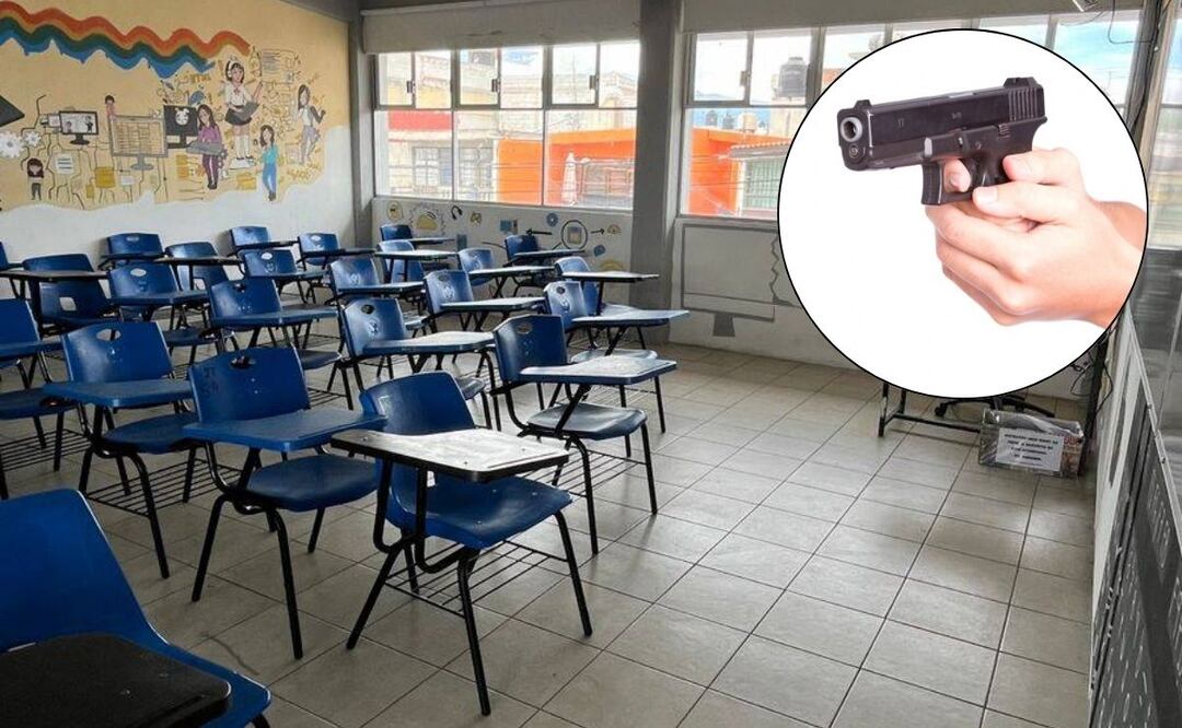Cobaep informó sobre el incidente de un alumno armado en San Martín Texmelucan / Foto: Facebook Cobaep / Freepik