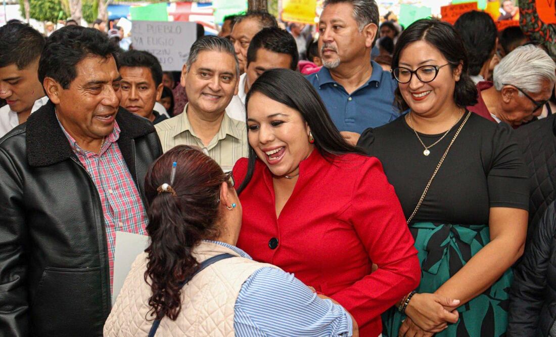 Tonantzin Fernández fue ratificada como alcaldesa electa de San Pedro Cholula | Foto: Especial