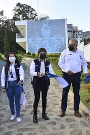 Lilia Cedillo Ramírez inaugura obras del Complejo Regional Nororiental de la BUAP