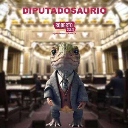 Diputadosaurios, la nueva tendencia llega al Congreso de Puebla