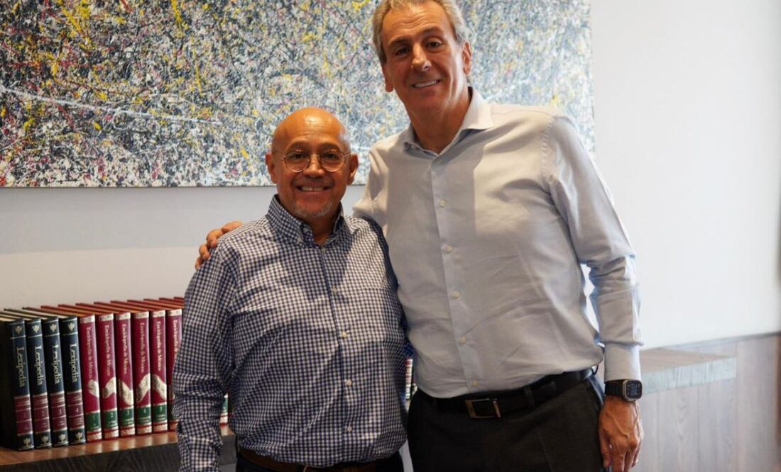 Pepe Chedraui y René Sánchez Juárez sostuvieron un encuentro | Foto: Especial