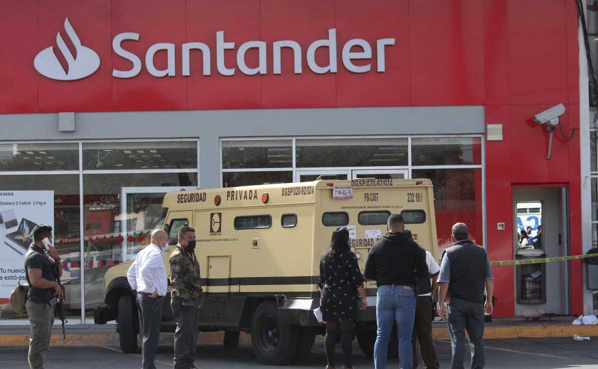 Balacera y persecución por asalto a camioneta de valores en Santander de 11 Sur
