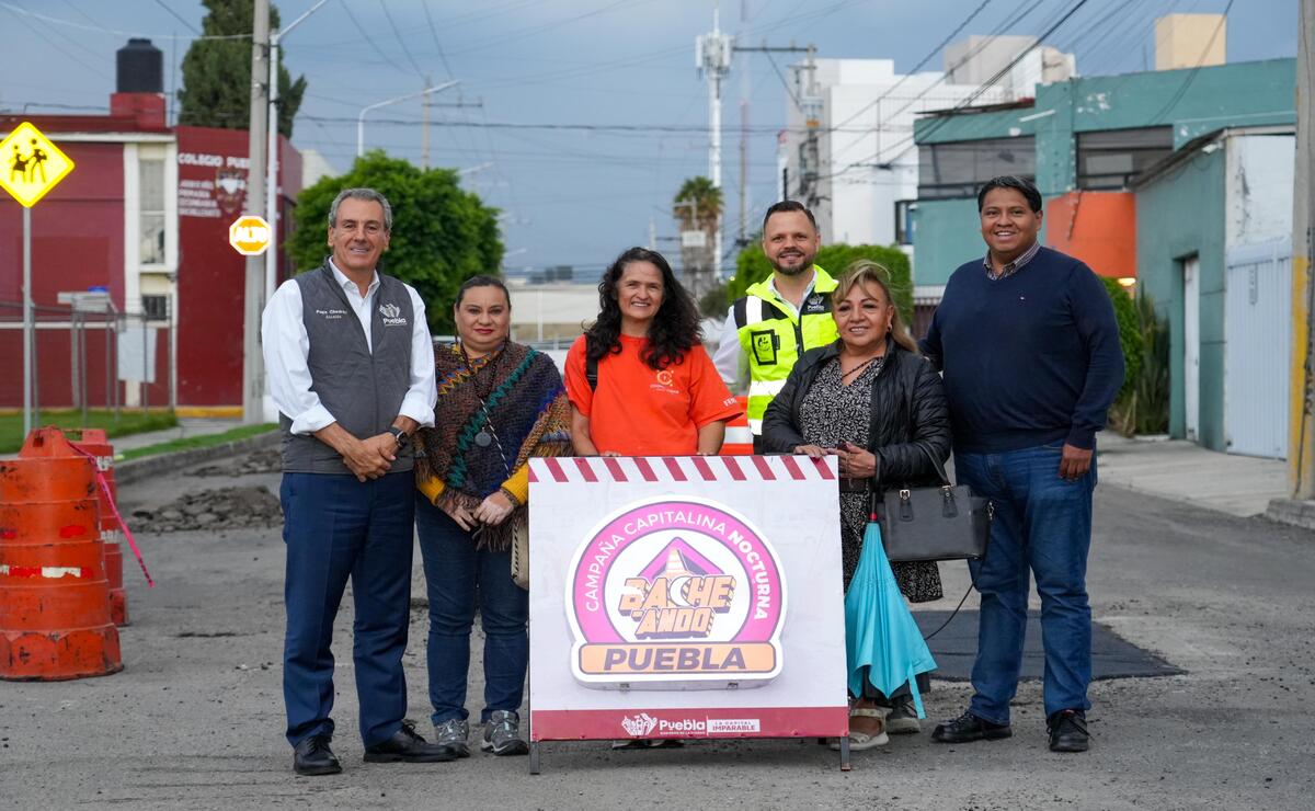 De enero la fecha se han intervenido un total de 83 colonias de la capital y se han tapado 50 mil 517 baches | Foto: Ayuntamiento de Puebla