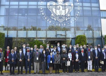 Lilia Cedillo encabeza encuentro con rectores de universidades de Alemania