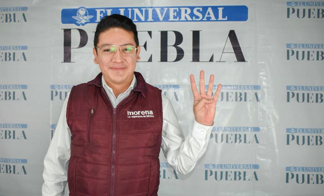 José Luis Ambrosio Salgado aspira a la presidencia municipal de Puebla | Foto: Andrea Martínez