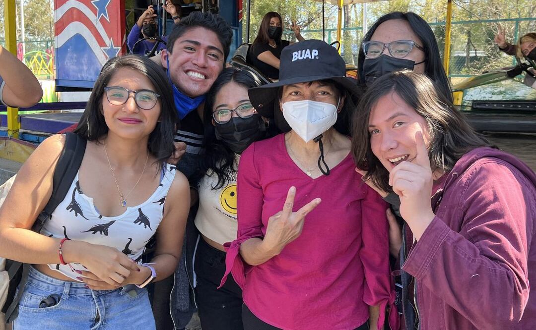 Jóvenes disfrutaron el evento| FOTO: Agencia Es Imagen para El Universal Puebla