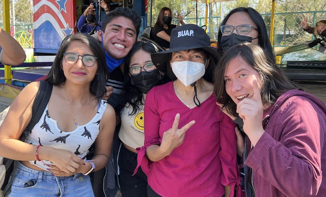 Jóvenes disfrutaron el evento| FOTO: Agencia Es Imagen para El Universal Puebla