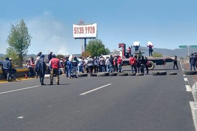 ¿Quién está detrás de los bloqueos en la autopista México-Puebla?