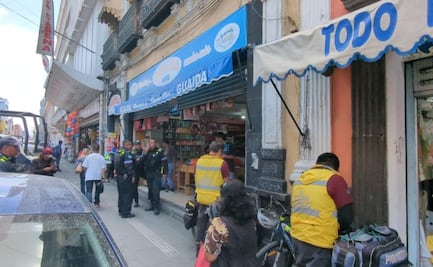 ¡Lo balean en el glúteo! Asalto en mercería del Centro Histórico deja un lesionado