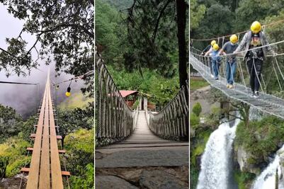 Puentes colgantes en Puebla que tienes que cruzar antes de que termine el 2025