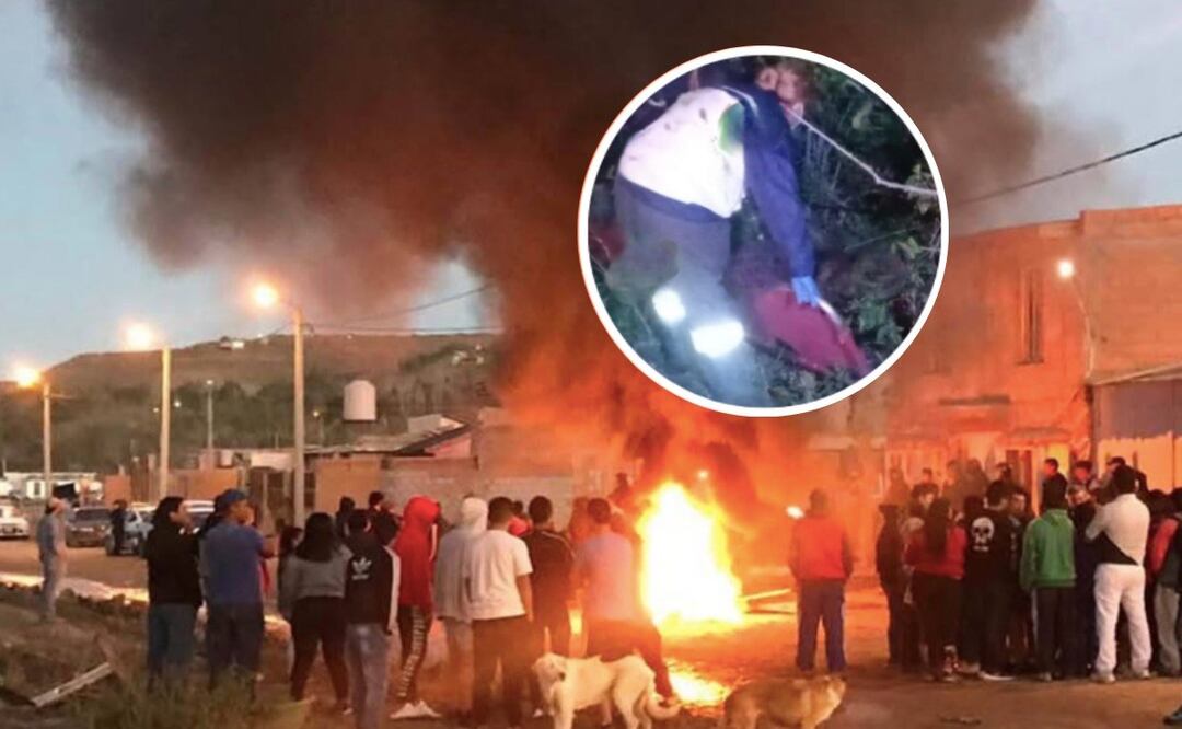 El hombre fue retenido, golpeado y quemado por un grupo de personas tras ser señalado de un presunto robo | Foto: RRSS