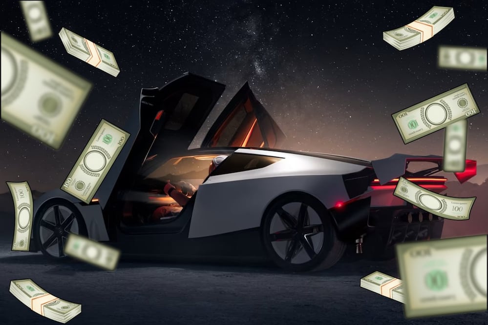 El Tesla Roadster se volvió viral por sus capacidades aéreas | Foto: Tesla / Magnific
