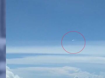 Una piloto graba un OVNI al despegar del aeropuerto de Puebla