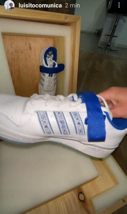 Luisito Comunica ya tiene sus Adidas Talavera