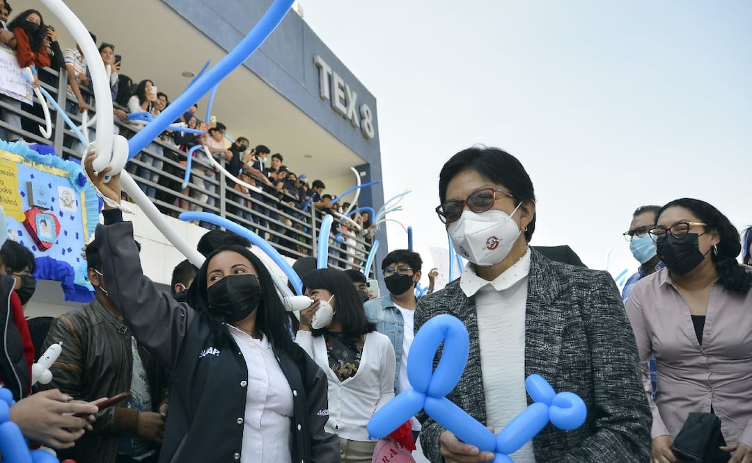 Los festejos en la institución educativa duraron una semana Foto: BUAP