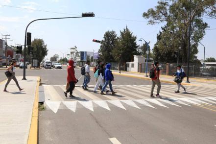 Rehabilitan la avenida San Claudio