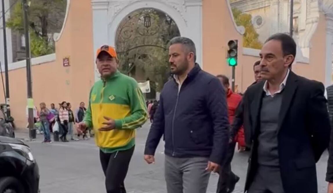 El alcalde Adán Domínguez encabezó un operativo en el Centro Histórico de Puebla | Fotos Ayuntamiento de Puebla