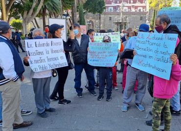 Afectados de Xochimehuacán quieren sus terrenos de vuelta