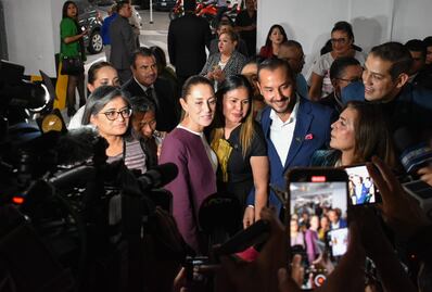 Claudia Sheinbaum niega tener preferencias entre los aspirantes a las gubernaturas