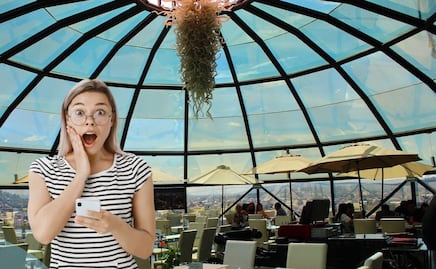 ¿Un restaurante elevado con un mirador de cristal? Sí existe y está en la ciudad de Puebla