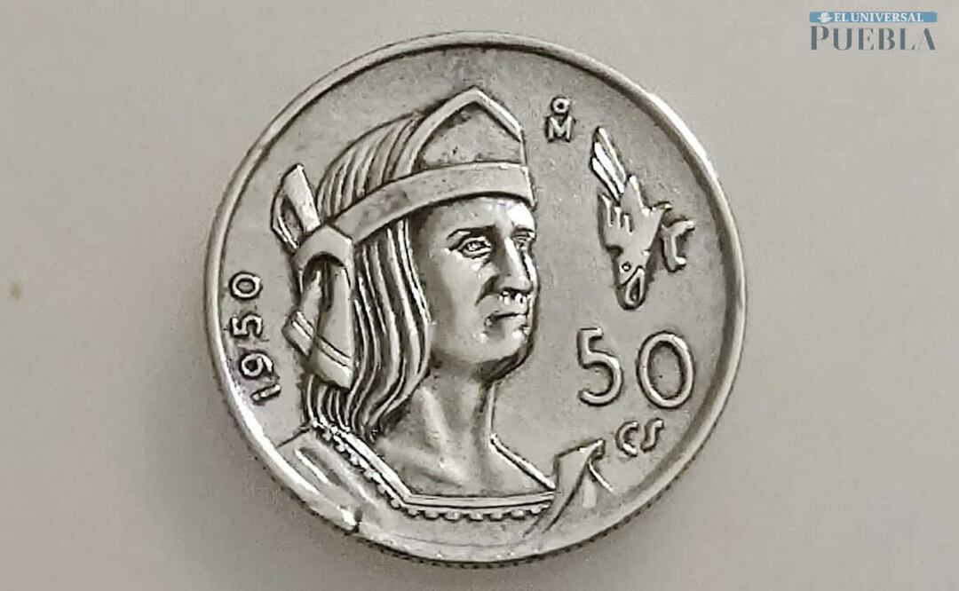 Esta moneda se acuñó en 1950 y 1951. Foto: Demian Magallán