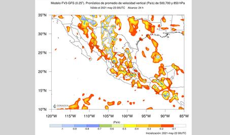 Pronóstico del clima para Puebla, 22 de mayo 2021