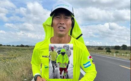VIDEO Influencer japonés atraviesa corriendo el Triángulo Rojo y ésta fue su reacción