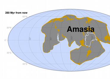 Estas serían las consecuencias si se forma el supercontinente Amasia