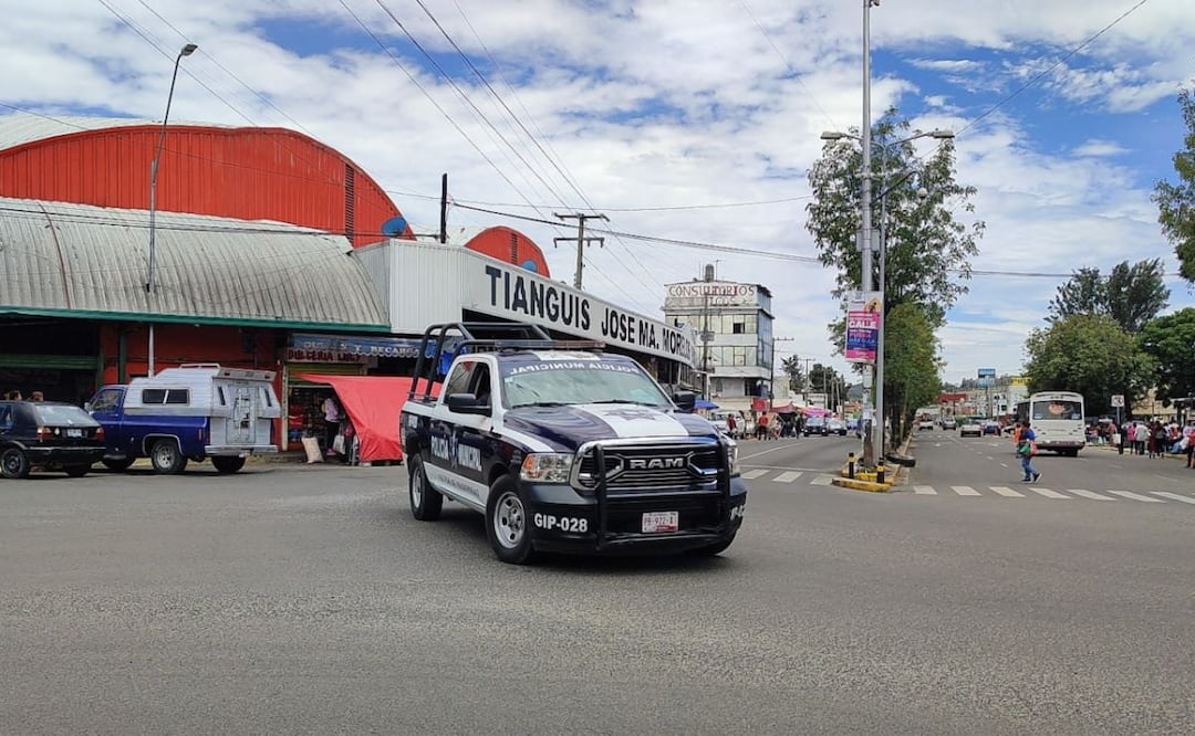 El mercado Morelos carga con el estigma de haber sido centro de operación de “El Grillo”, además en sus inmediaciones se han cometido asesinatos | Foto: Agencia Es Imagen para El Universal Puebla