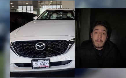 Roban camioneta al influencer Eloy Rojas en San Andrés Cholula