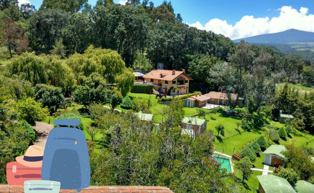 En Puebla, hay fincas como esta de Teoyoccan, ideal para hospedarte | Foto: Finca Teoyoccan