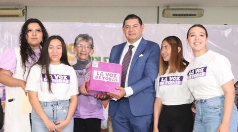 Armenta impulsa el buzón "La Voz de Todas" para escuchar a las mujeres