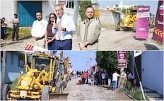 Arranca Pepe Chedraui trabajos de pavimentación en la Junta Auxiliar de San Jerónimo Caleras