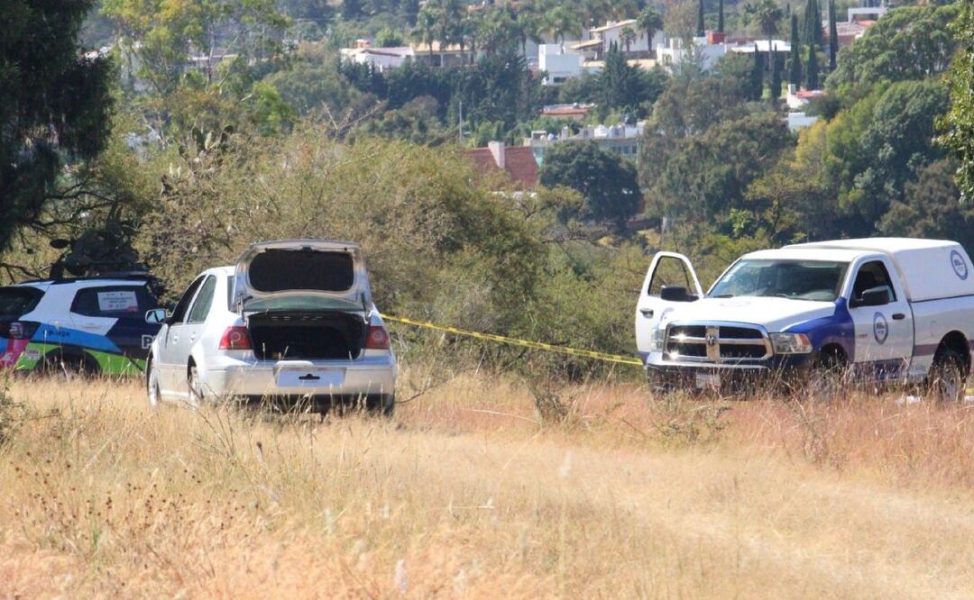 Pastores hallaron un cadáver putrefacto en la junta auxiliar de San Pedro Zacachimalpa FOTO: Agencia Es Imagen para El Universal Puebla