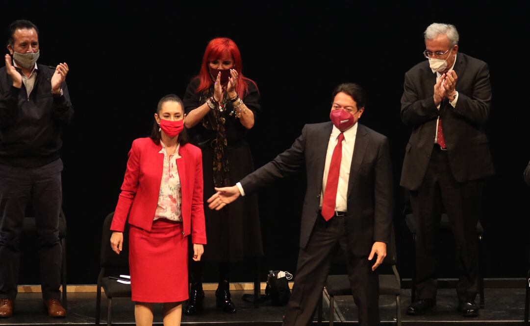 Sheinbaum vs Ebrard. Encuesta revela que ella tiene más aceptación rumbo a 2024