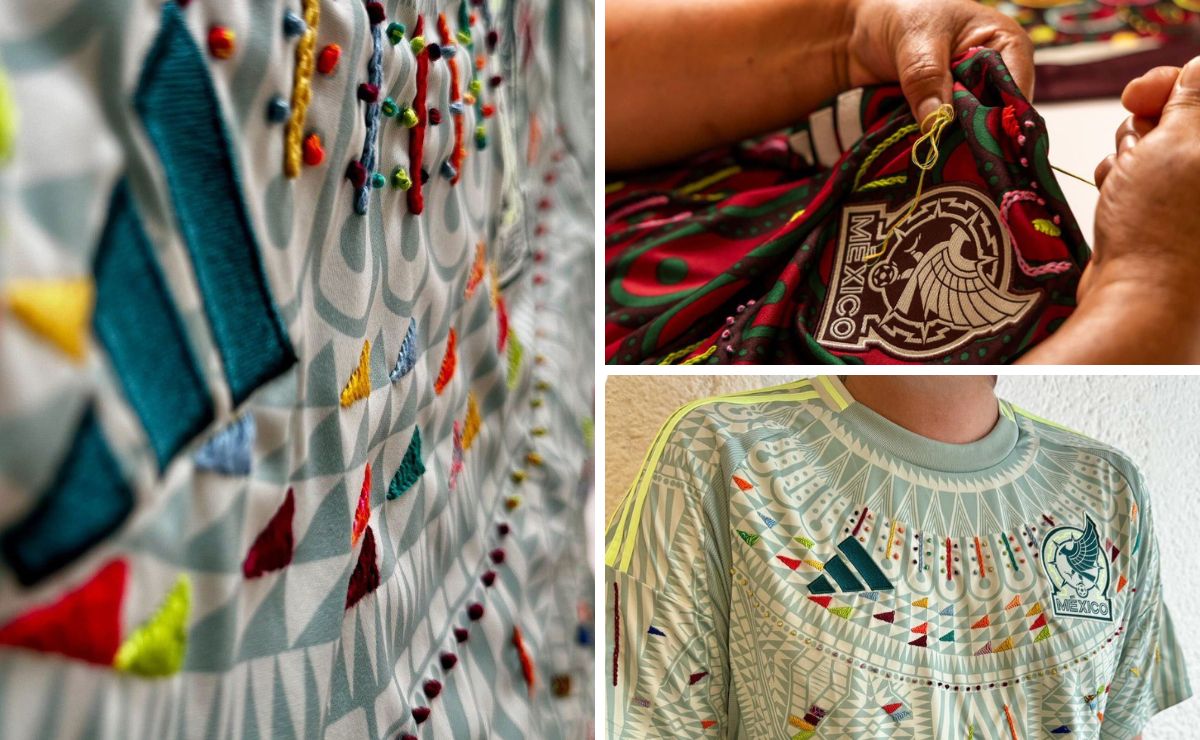 Copa América 2024: Adidas y artesanas poblanas de Naupan bordan jersey especial de la Selección Mexicana