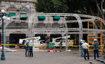 Instala Gobierno de la Ciudad adornos conmemorativos a las Fiestas Patrias