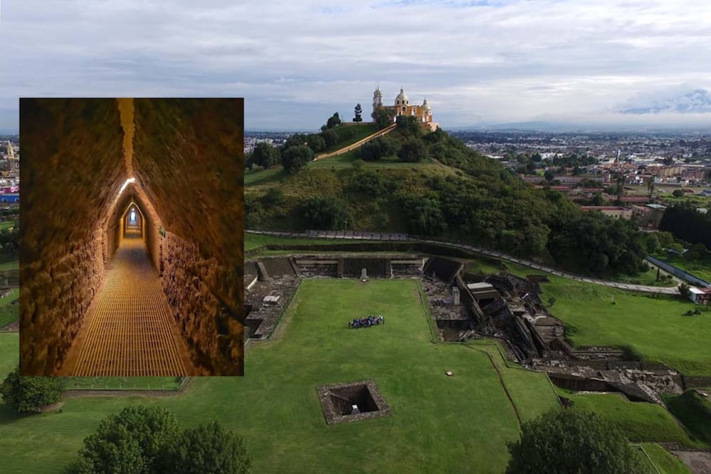 Los túneles de la Gran Pirámide de Cholula se podrán visitar de nuevo tras seis años de cierre | Foto: EsImagen / Instagram de @la.phootos
