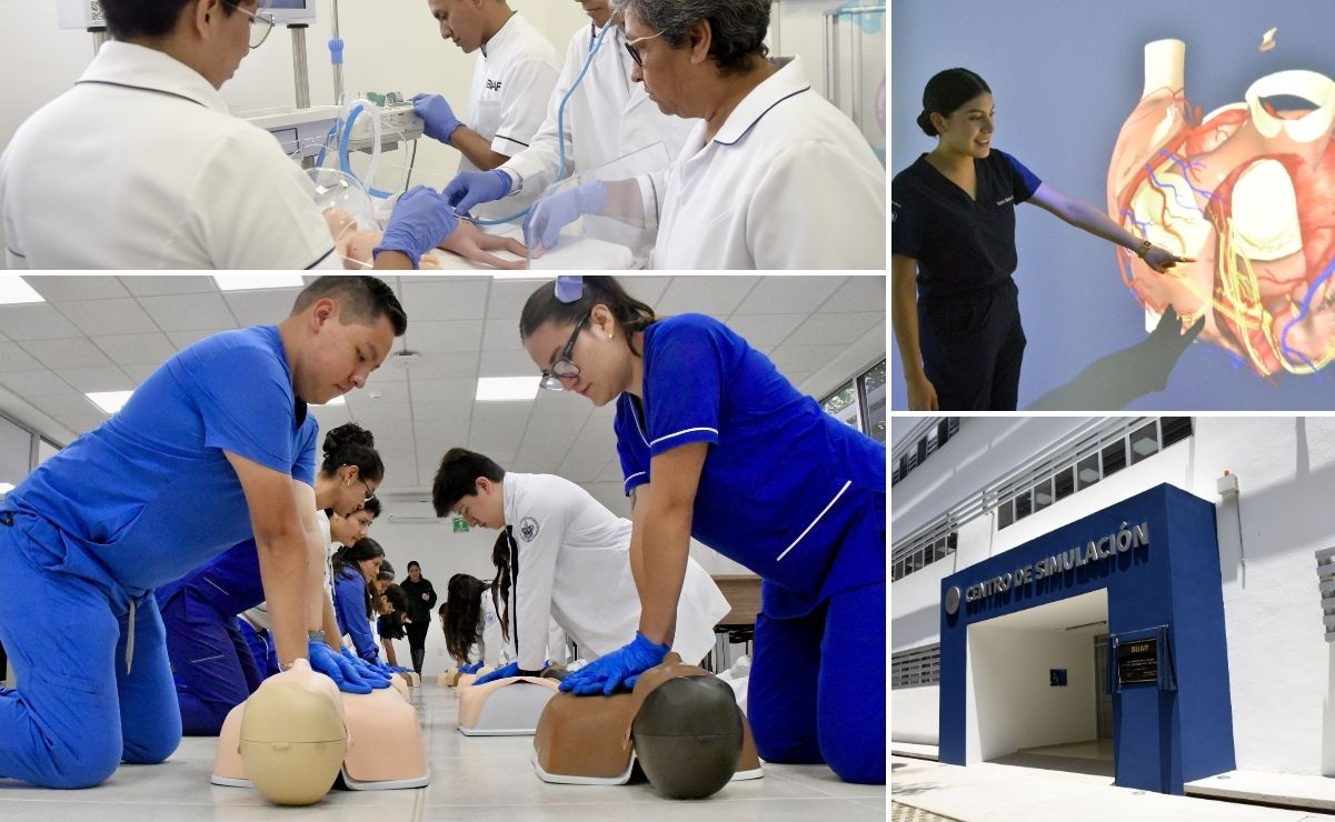 Tecnología de vanguardia para estudiantes del área de la salud en la BUAP