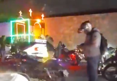 Ebrio atropella a peregrinos en la autopista México-Puebla; hay dos muertos