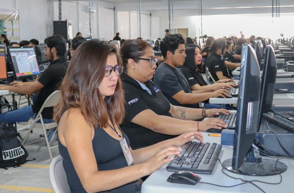 Todo está listo para operar el PREP el próximo 2 de junio en Puebla / Foto: IEE