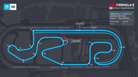 Fórmula E en Puebla. Autódromo Miguel E. Abed, un reto para los pilotos