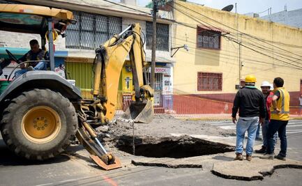 Hasta 39 socavones han aparecido en las calles de la ciudad de Puebla
