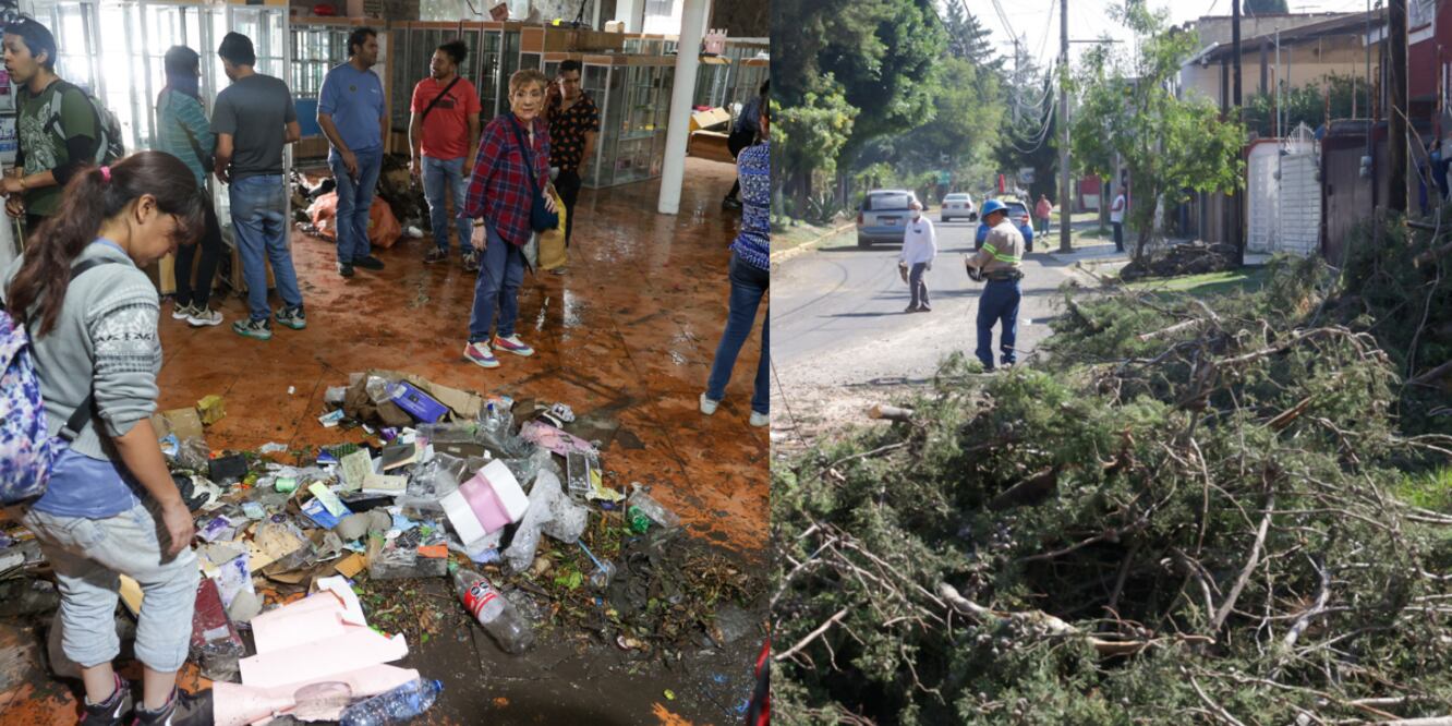 Afectaciones por lluvias / Foto Es Imagen