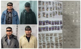 Detiene Policía Estatal a cuatro presuntos asaltantes de transporte de carga