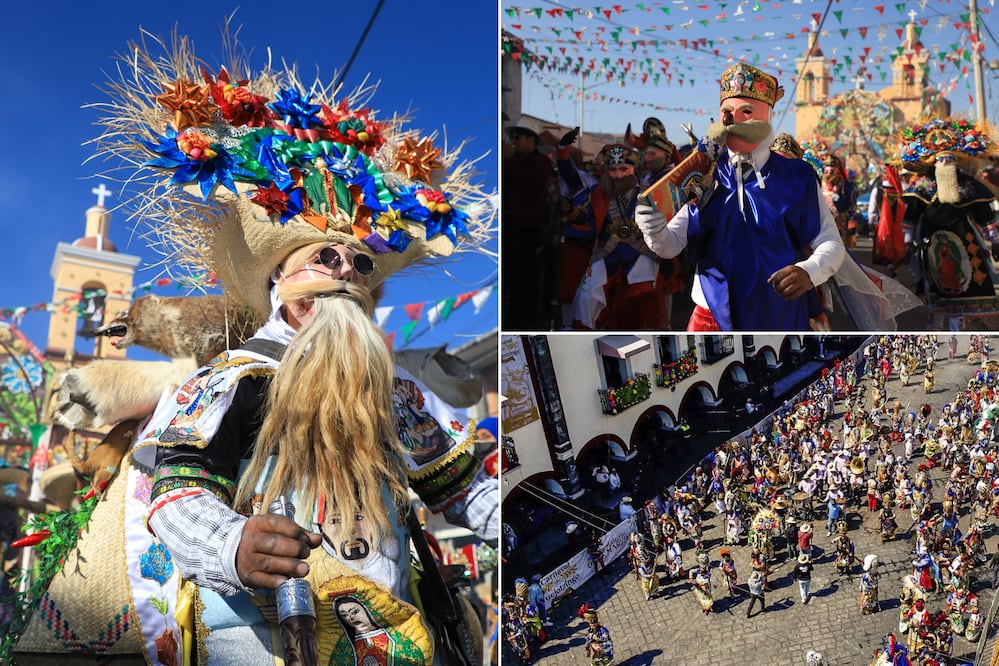 En Puebla, el carnaval se celebra en un hermoso Pueblo Mágico | Foto: Gobierno municipal de Huejotzingo / EsImagen