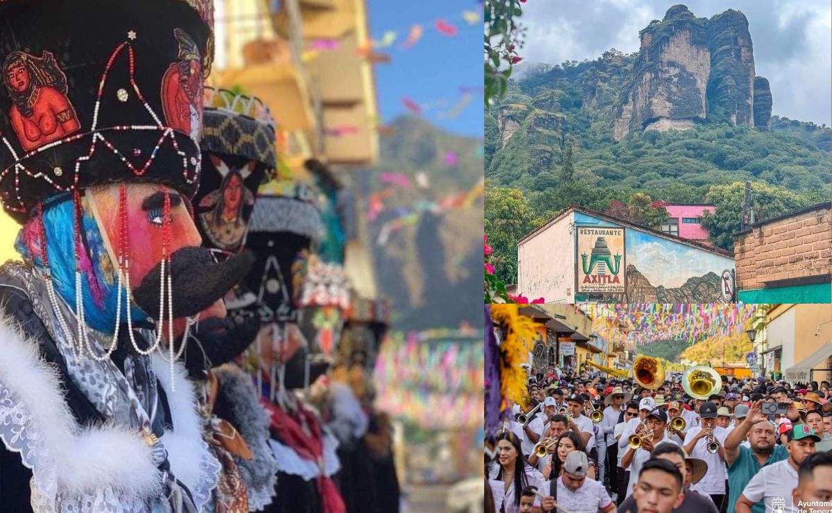 Está muy cerca de Puebla, así que no te pierdas este Carnaval de Tepoztlán | Foto: Facebook Carnaval Tepoztlán Morelos