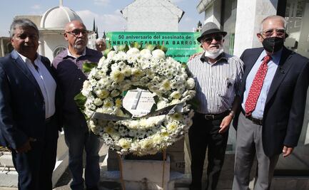RECUERDAN A ENRIQUE CABRERA BARROSO
