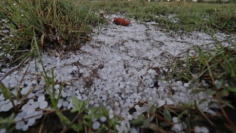 Granizada en Puebla causó daños en dos municipios, Protección Civil intervino